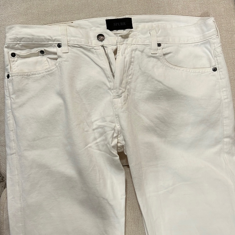 Spurr White Jeans